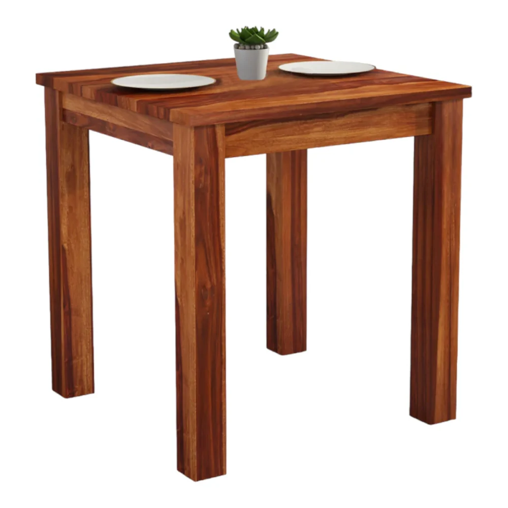 Deanys 2 Seater Acacia Wood Dining Set - Image 5