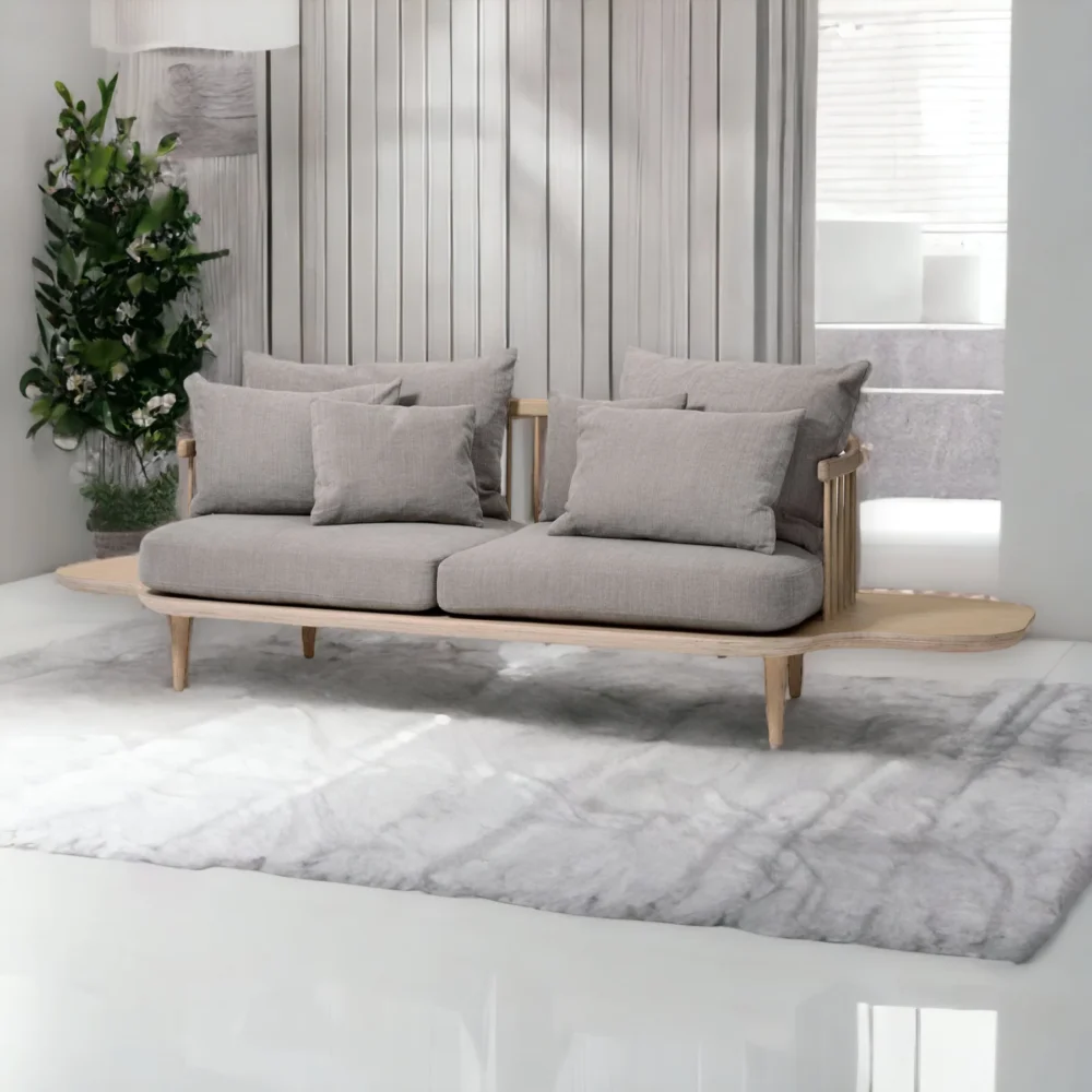 GaLLy 2 Seater TeakWood Sofa