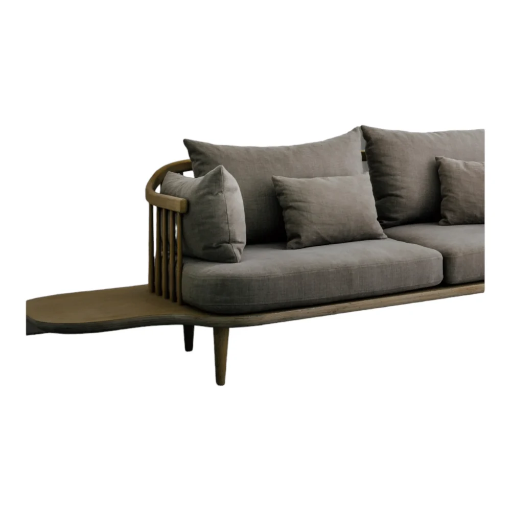 GaLLy 2 Seater TeakWood Sofa - Image 3