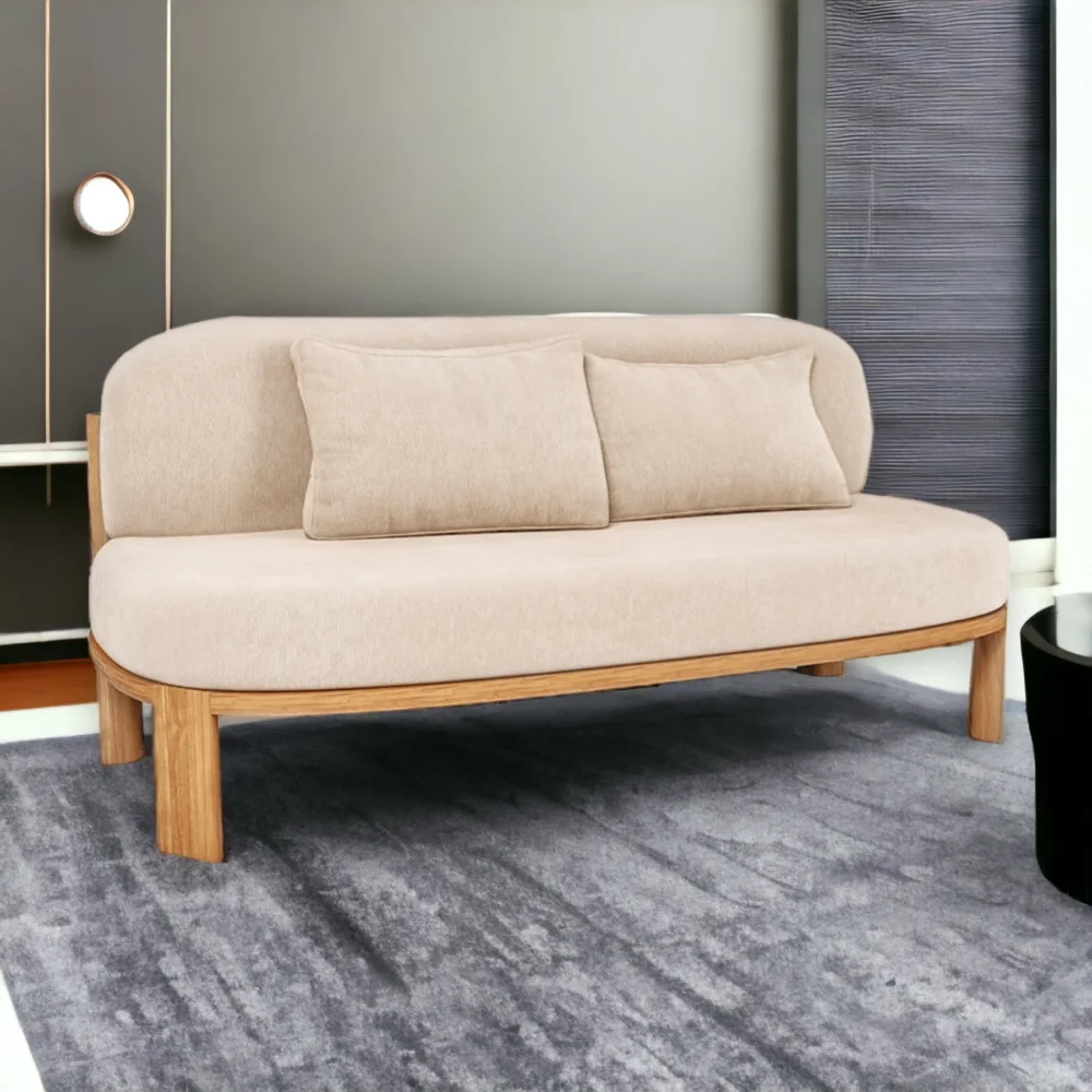 TeakWood 2 Seater Sofa