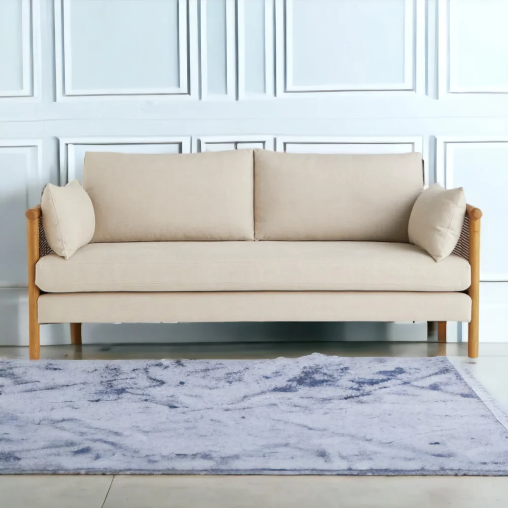 Pascaly Modular Sofa Ivory White 2 Seat