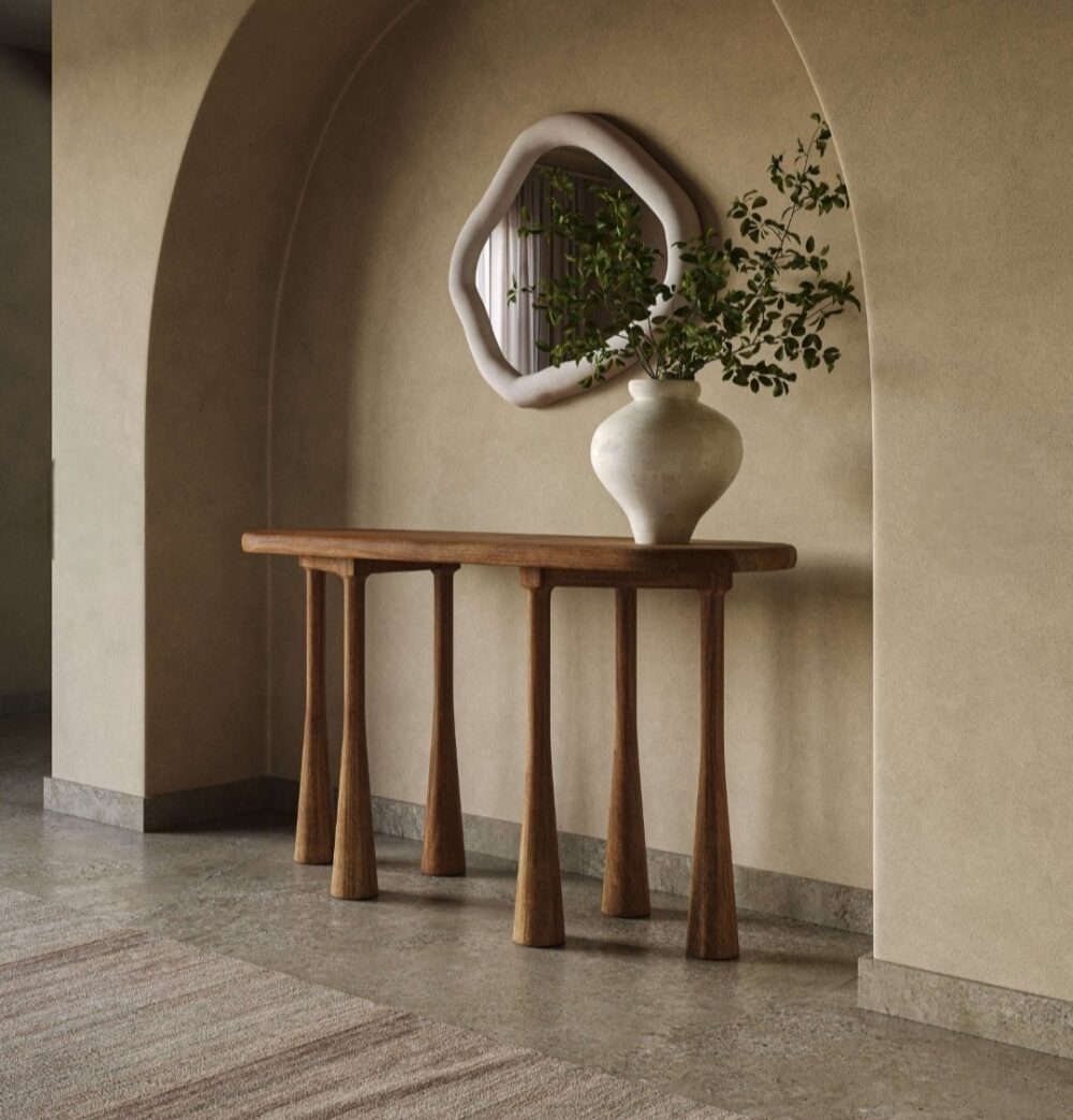 Shari console table